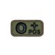 MIL-SPEC MONKEY Bloodtypes Patch O<br>�ڥߥ륹�ڥå�����󥭡� ��շ� �ѥå� O���ۥߥ꥿�꡼ ͢�� ���Х� ���Х��Х륲���� ��åڥ�