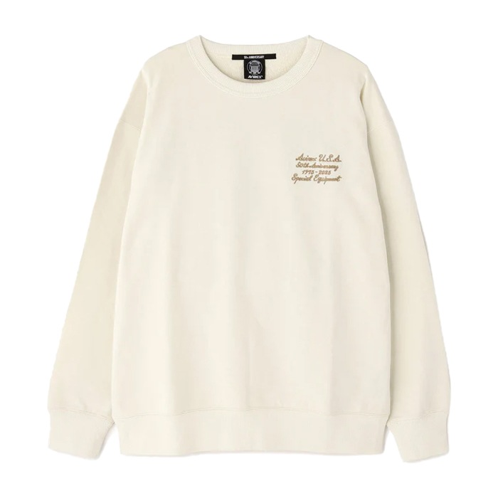 AVIREX 50th VARSITY CREW SWAET<br>ڥå 50th Сƥ 롼åȡ7835232004  ǥ ߥ꥿꡼ ȥɥ 奢 ȥ졼ʡ Хåץ åɥ顼 롼ͥå ɽ å ӥå ᥫ