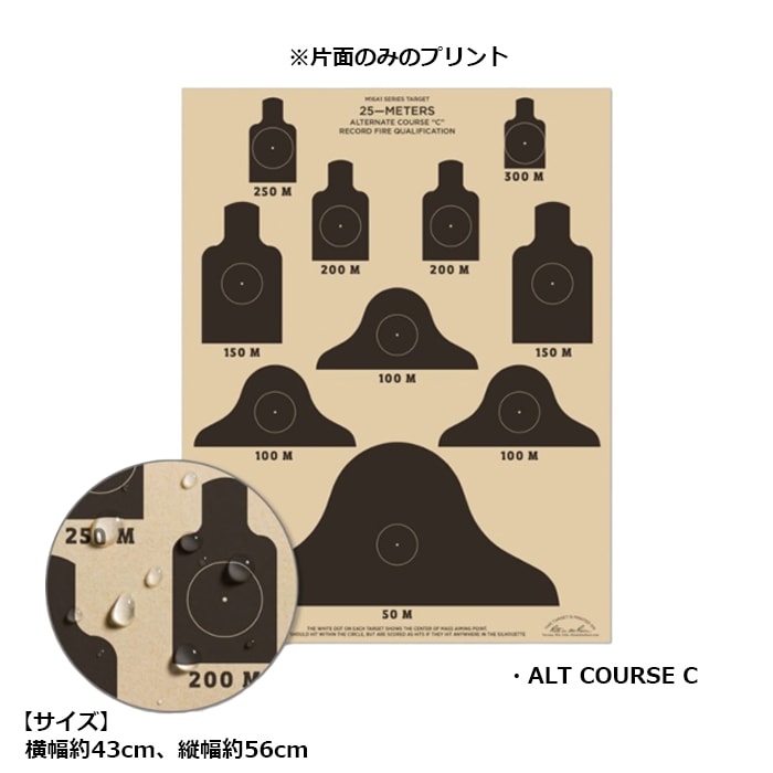 Rite in the Rain 25m �������ե����� �������å�/M16A1<br>�ڥ饤�ȥ��󥶥쥤�� 9127X 25m Slow Fire Target/M16A1�ۥߥ꥿�꡼ ���塼�ƥ��� ���ݡ��� ���Х� ����ƥꥢ ���� Ź�� ���졼�� �Ҹ� ���� �ݥ����� �ɳݤ� ���� �ѵ� �ƹ��� �ͷ� Ū Φ�� OUTLET SALE