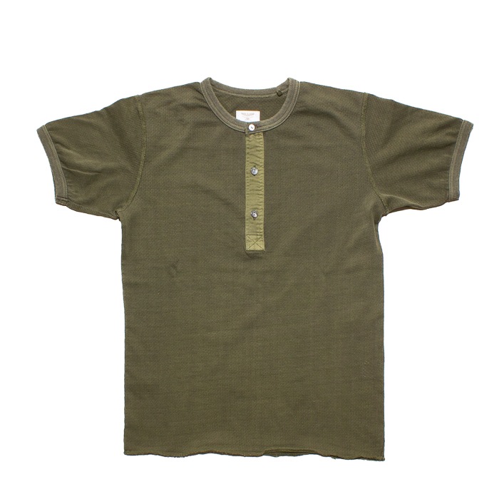 HOUSTON 22292 MESH HENRY NECK S/S TEE<br>�ڥҥ塼���ȥ� 22292 ��å��� �إ�꡼�ͥå� Ⱦµ�ԥ���ġ�<br>��� ��ǥ����� �ߥ꥿�꡼ �����ȥɥ� �����奢�� T����� �ԥ����� ���åȥ�100�� ������ơ����ù� 