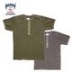 HOUSTON 22292 MESH HENRY NECK S/S TEE<br>�ڥҥ塼���ȥ� 22292 ��å��� �إ�꡼�ͥå� Ⱦµ�ԥ���ġ�<br>��� ��ǥ����� �ߥ꥿�꡼ �����ȥɥ� �����奢�� T����� �ԥ����� ���åȥ�100�� ������ơ����ù� 