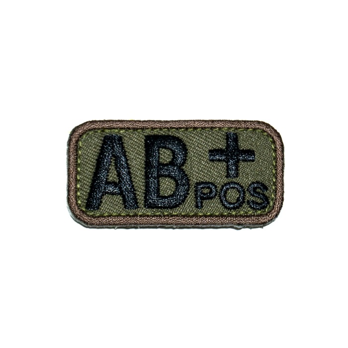 MIL-SPEC MONKEY Bloodtypes Patch AB<br>�ڥߥ륹�ڥå�����󥭡� ��շ� �ѥå� AB���ۥߥ꥿�꡼ ͢�� ���Х� ���Х��Х륲���� ��åڥ�