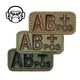 MIL-SPEC MONKEY Bloodtypes Patch AB<br>�ڥߥ륹�ڥå�����󥭡� ��շ� �ѥå� AB���ۥߥ꥿�꡼ ͢�� ���Х� ���Х��Х륲���� ��åڥ�