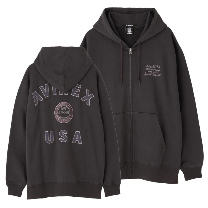 AVIREX 50th VARSITY PARKA<br>ڥå 50th Сƥ ѡ7835231006  ǥ ߥ꥿꡼ ȥɥ 奢 ѡ Хåץ åɥ顼 HOODIE ɽ å ӥå ᥫ