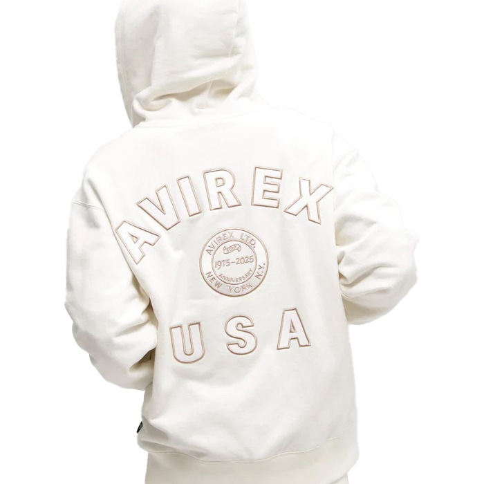 AVIREX 50th VARSITY PARKA<br>ڥå 50th Сƥ ѡ7835231006  ǥ ߥ꥿꡼ ȥɥ 奢 ѡ Хåץ åɥ顼 HOODIE ɽ å ӥå ᥫ