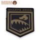 MSM SHARPS BROS PVC PATCH<br>��MIL-SPEC MONKEY �ߥ륹�ڥå�����󥭡� �ѥå��ۥߥ꥿�꡼ ���Х��Х륲���� ��åڥ� �٥륯��