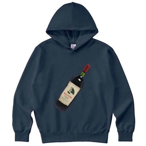 「BALADE|ワインボトル」パーカー