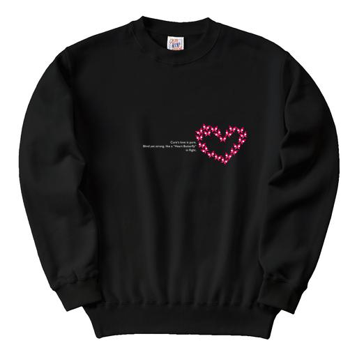 「根本 姫愛｜ハートバタフライ」スウェット