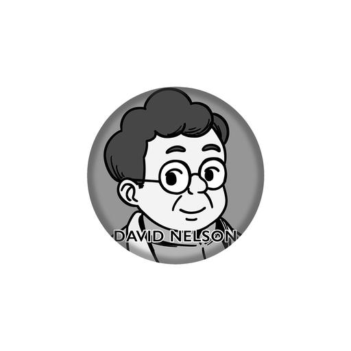 「デイビッド・ネルソン」缶バッジ