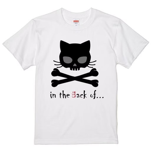 「in the back of…｜kitty」Tシャツ
