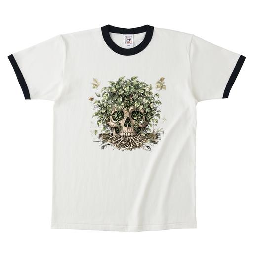 Pothos-リンガーTシャツ