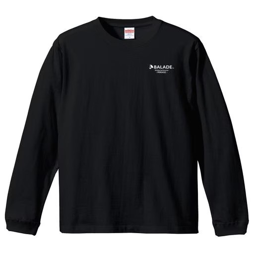 「MIRAGE｜ワンポイント」長袖Tシャツ
