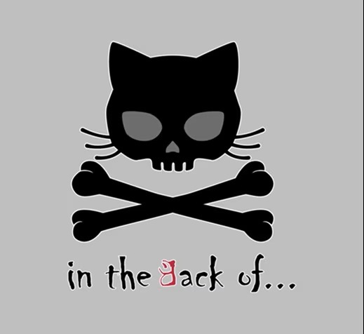 「in the back of…｜kitty」7分袖ベースボールシャツ