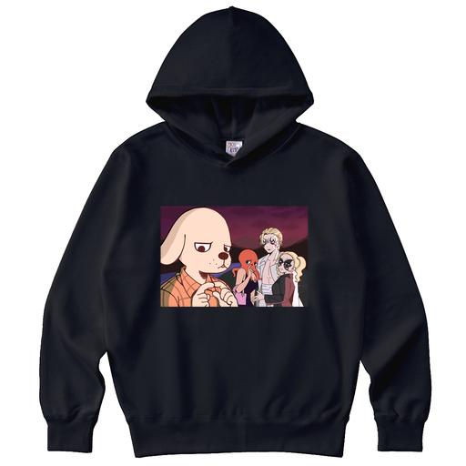 「冷たい溝間」パーカー