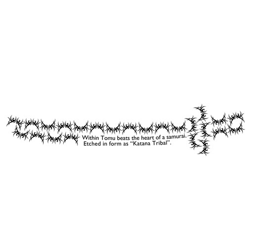 「田中 斗夢｜刀トライバル」リンガーTシャツ