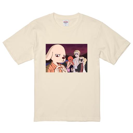 「冷たい溝間」Tシャツ