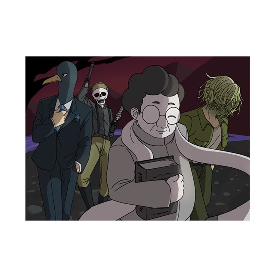 「銭狂の肖像」Tシャツ[B]