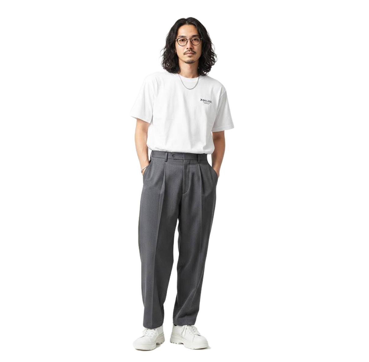 「MIRAGE｜ワンポイント」Tシャツ［B］
