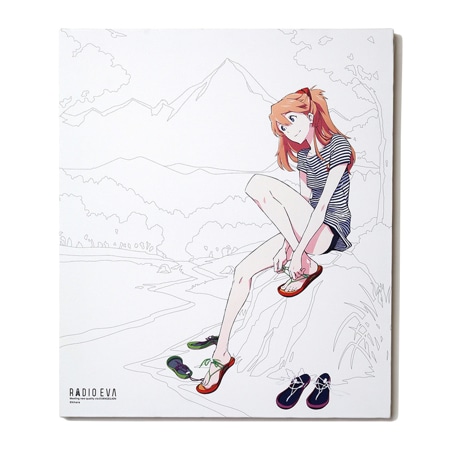 EVA Canvas Art （illustration） (アスカ（CHASKI）)