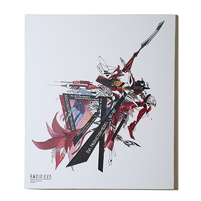 EVA Canvas Art （illustration）2号機（KENTA KAKIKAWA）