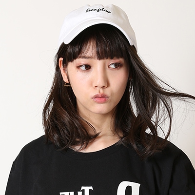 EVANGELION Cotton Washed Cap (ホワイト)
