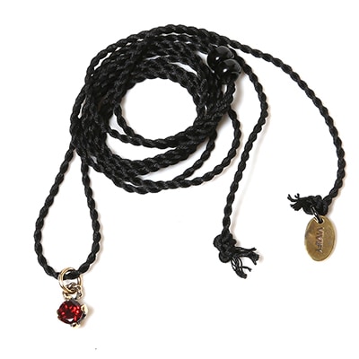 EVANGELION CORE STONE NECKLACE / K18（VIVIFY） (ブラック)