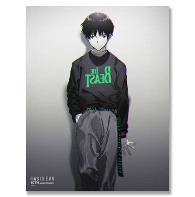 EVA Canvas Art （illustration） (シンジ(RADIO EVA 10TH))