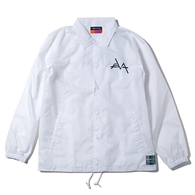 EVANGELION Solid Line Logo Nylon Jacket (ホワイト)