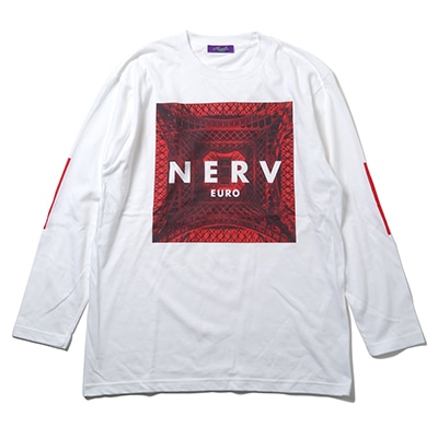 EURO NERV BOX LOGO Cutsew (ホワイト)