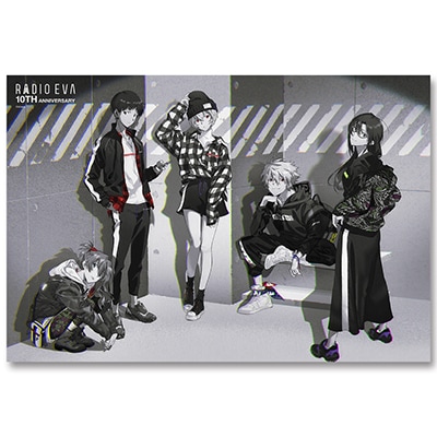 EVA Canvas Art (RADIO EVA 10TH ANNIVERSARY:2nd) (モノクロ)