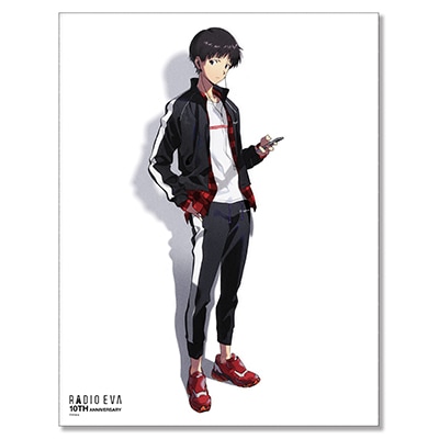 EVA Canvas Art （illustration） (シンジ(RADIO EVA 10TH : 2nd))