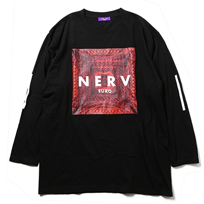 EURO NERV BOX LOGO Cutsew (ブラック)