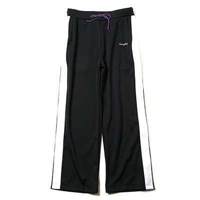 EVANGELION LINE PANTS (ブラック×ホワイト)