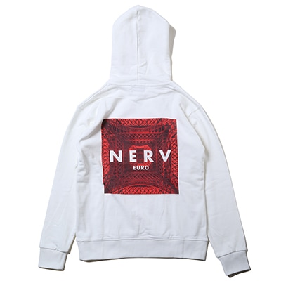 EURO NERV BOX LOGO Parka (ホワイト)