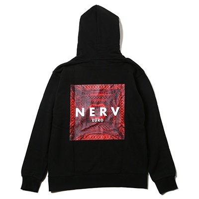 EURO NERV BOX LOGO Parka (ブラック)