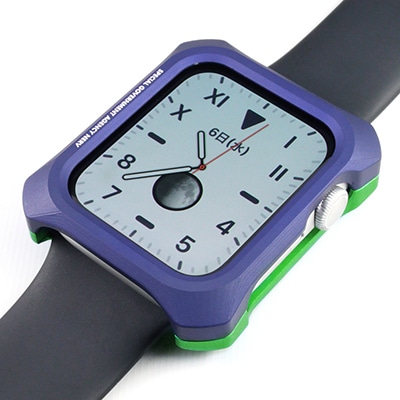 Solid bumper for Apple Watch (EVANGELION Limited) (Purple×Green(初号機))