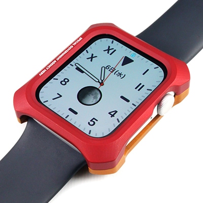 Solid bumper for Apple Watch (EVANGELION Limited) (Yellow×Red(2号機))