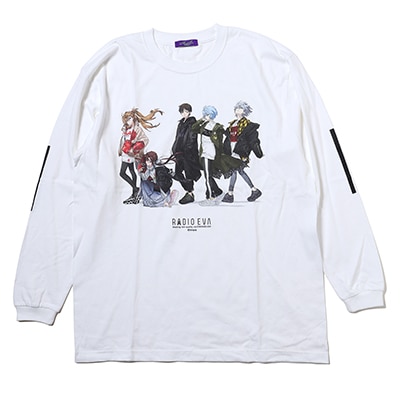 RADIO EVA Illustration Cutsew (Mai Yoneyama) (WHITE)