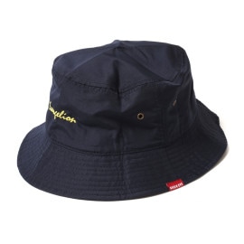 EVANGELION POLYESTER BUCKET HAT (NAVY)