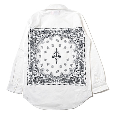 EVA-01 BANDANNA SHIRTS (WHITE)
