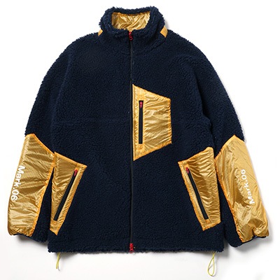 EVANGELION BOA JACKET (ネイビー(Mark.06))