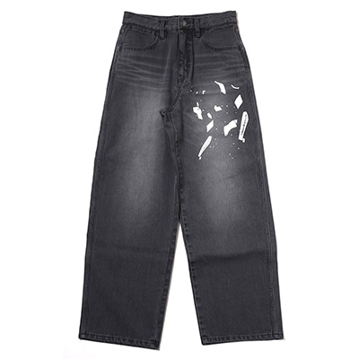 YAMIYO WIDE DENIM (GRAY)