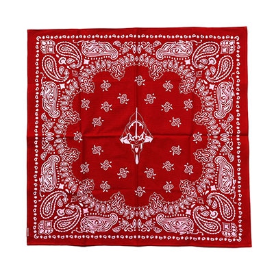 EVA-01 PAISLEYS BANDANA (RED)