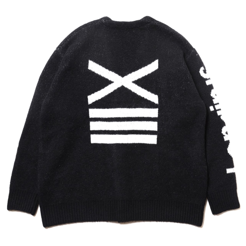 EVANGELION XIII KNIT CARDIGAN (BLACK)