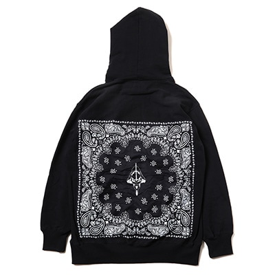 EVA-01 BANDANNA PARKA (BLACK)