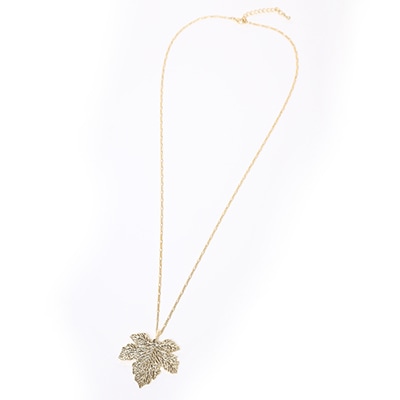 NERV Fig Leaf Necklace by Ayler (GOLD)