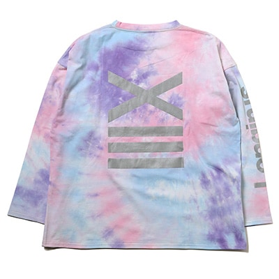 EVANGELION XIII Tie Dye Cutsew (PURPLE×PINK)
