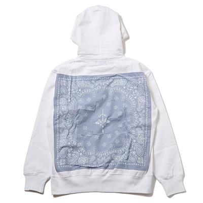 EVA-01 BANDANNA PARKA (WHITE×BLUE(WILLE))