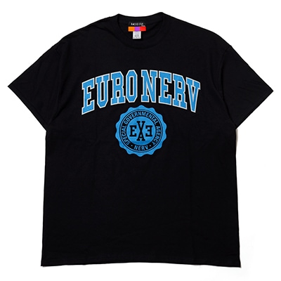 EURO NERV COLLEGE T-Shirt (BLACK)