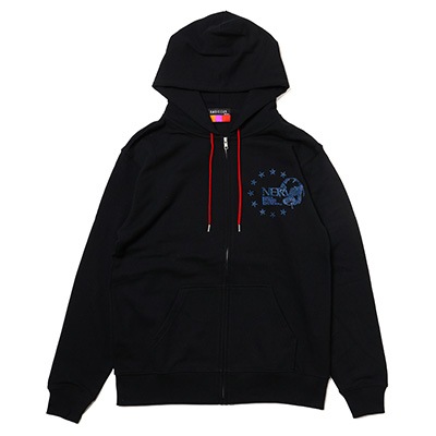 トップス RADIO EVA EURO NERV RHINESTONE PARKA エヴァンゲリオン公式アパレルブランド【RADIO EVA Online Store】